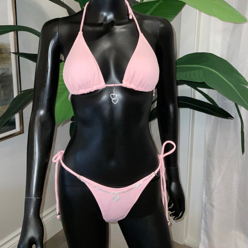Light Pink Bikini with Charming Bikinis Charms!